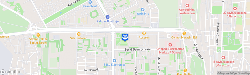 Static Map of Sarkhadchi Sport Center