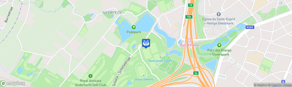 Static Map of RSCA Football Academy