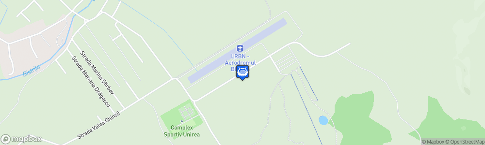 Static Map of Baza Sportivă Gloria