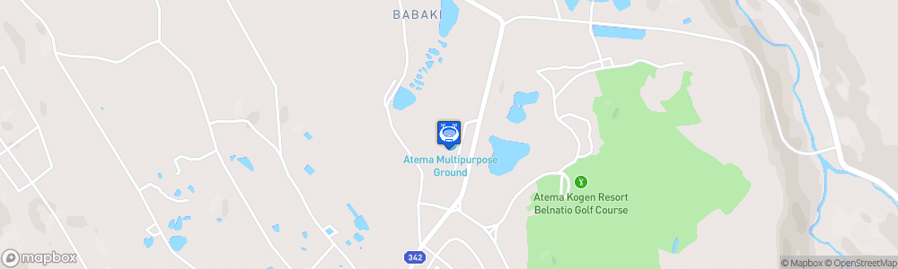 Static Map of Atema Tamokuteki Field
