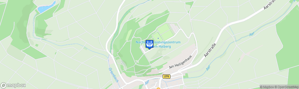 Static Map of Stadion am Halberg