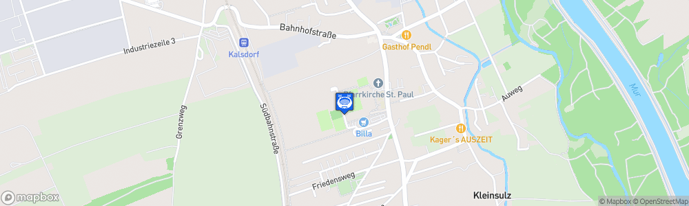 Static Map of Sportzentrum Kalsdorf