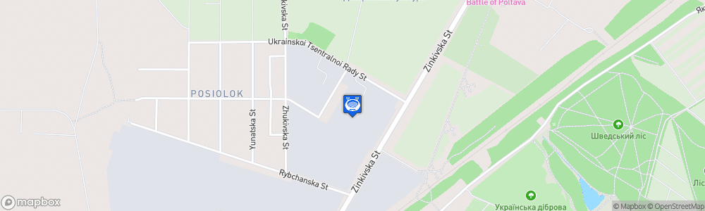 Static Map of Stadion Molodizhnyy