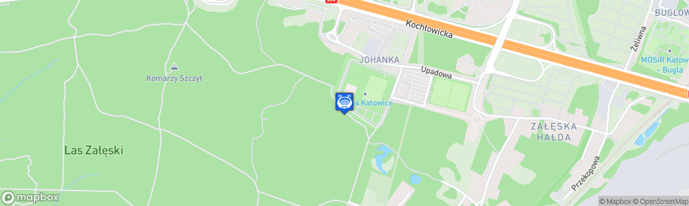 Static Map of Arena Katowice
