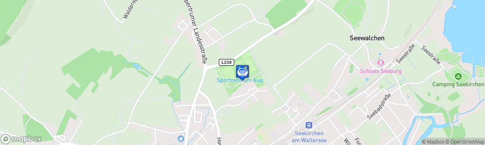 Static Map of Sportzentrum Aug - Seekirchen am Wallersee