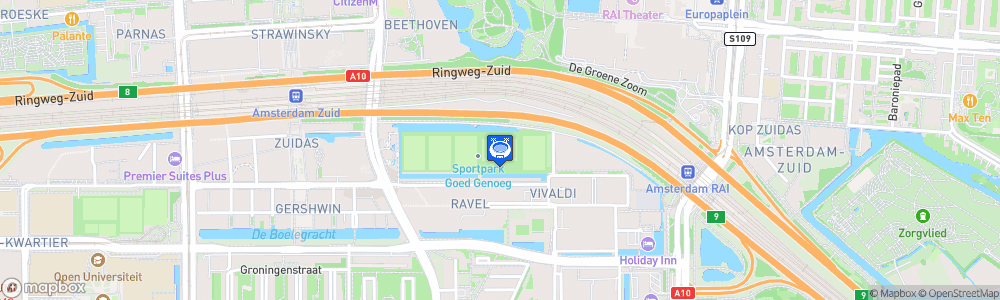 Static Map of Sportpark Goed Genoeg