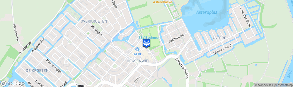 Static Map of Sportpark Heksenwiel