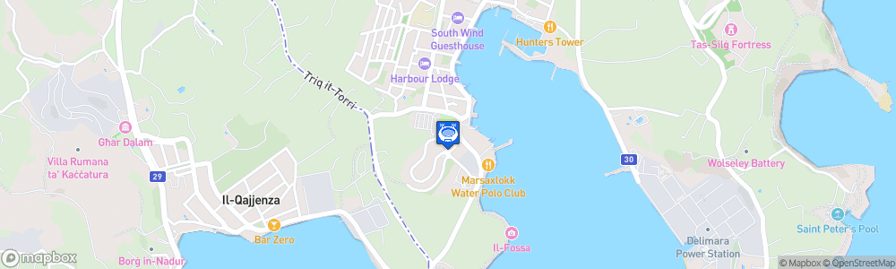 Static Map of Malta Premier Stadium