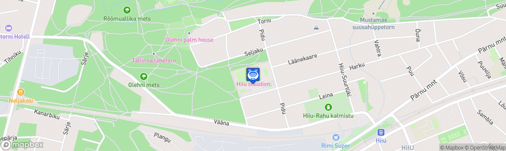 Static Map of Hiiu Stadium
