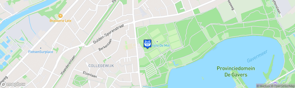 Static Map of Forestierstadion