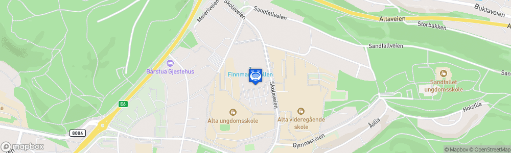 Static Map of Finnmarkshallen