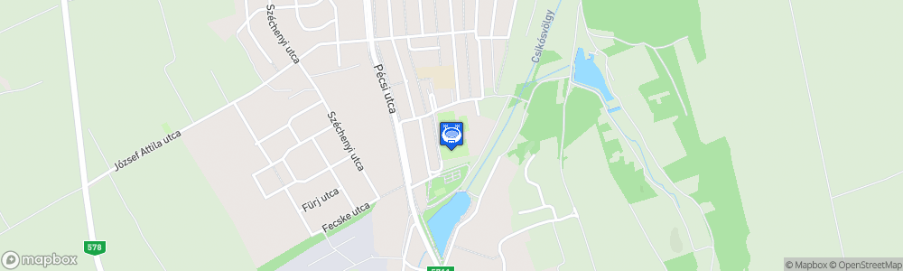 Static Map of Feleki Attila Sportkozpont