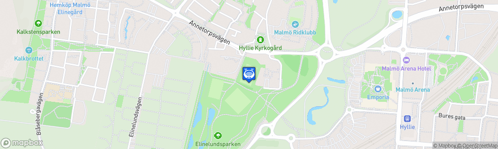 Static Map of Hyllie IP