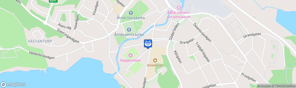 Static Map of Kopparvallen