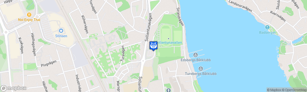 Static Map of Sollentunavallen