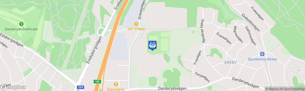 Static Map of Danderyd IP