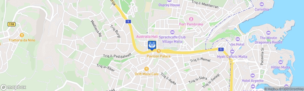 Static Map of Luxol Stadium