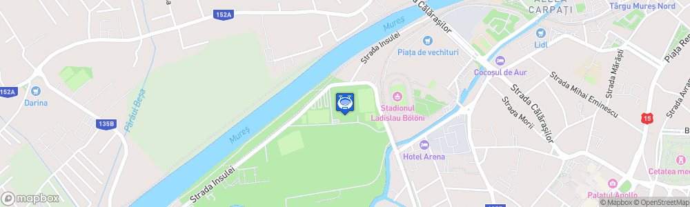 Static Map of Stadionul Trans-Sil