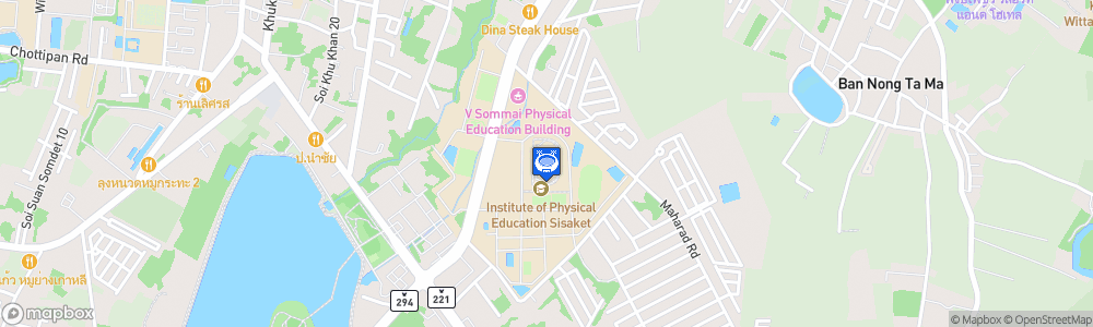 Static Map of Sri Nakhon Lamduan Stadium