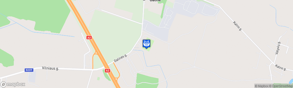 Static Map of FK TransINVEST stadionas