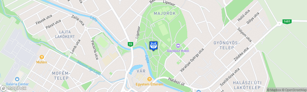 Static Map of Wittmann Antal park