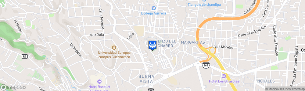 Static Map of Estadio Centenario de México