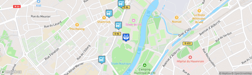 Static Map of Patinoire de l'Illberg