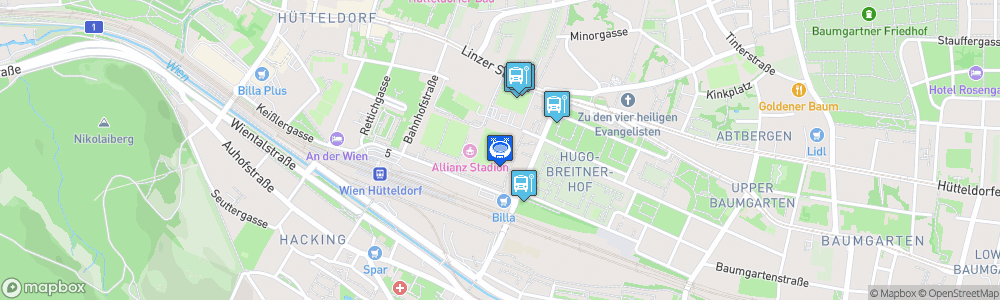 Static Map of Allianz Stadion