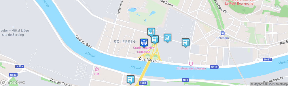 Static Map of Stade de Sclessin