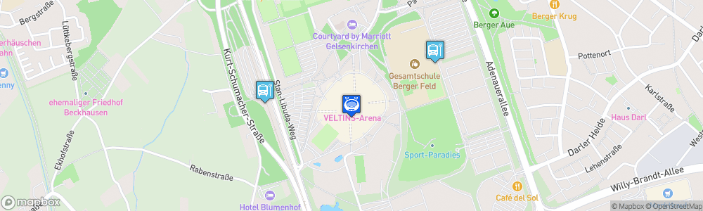 Static Map of Veltins-Arena