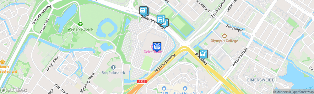 Static Map of GelreDome