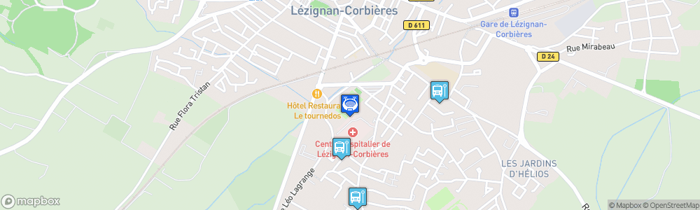 Static Map of Stade du Moulin